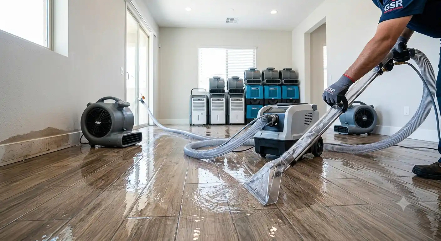 Emergency water extraction and removal service in Gilbert AZ